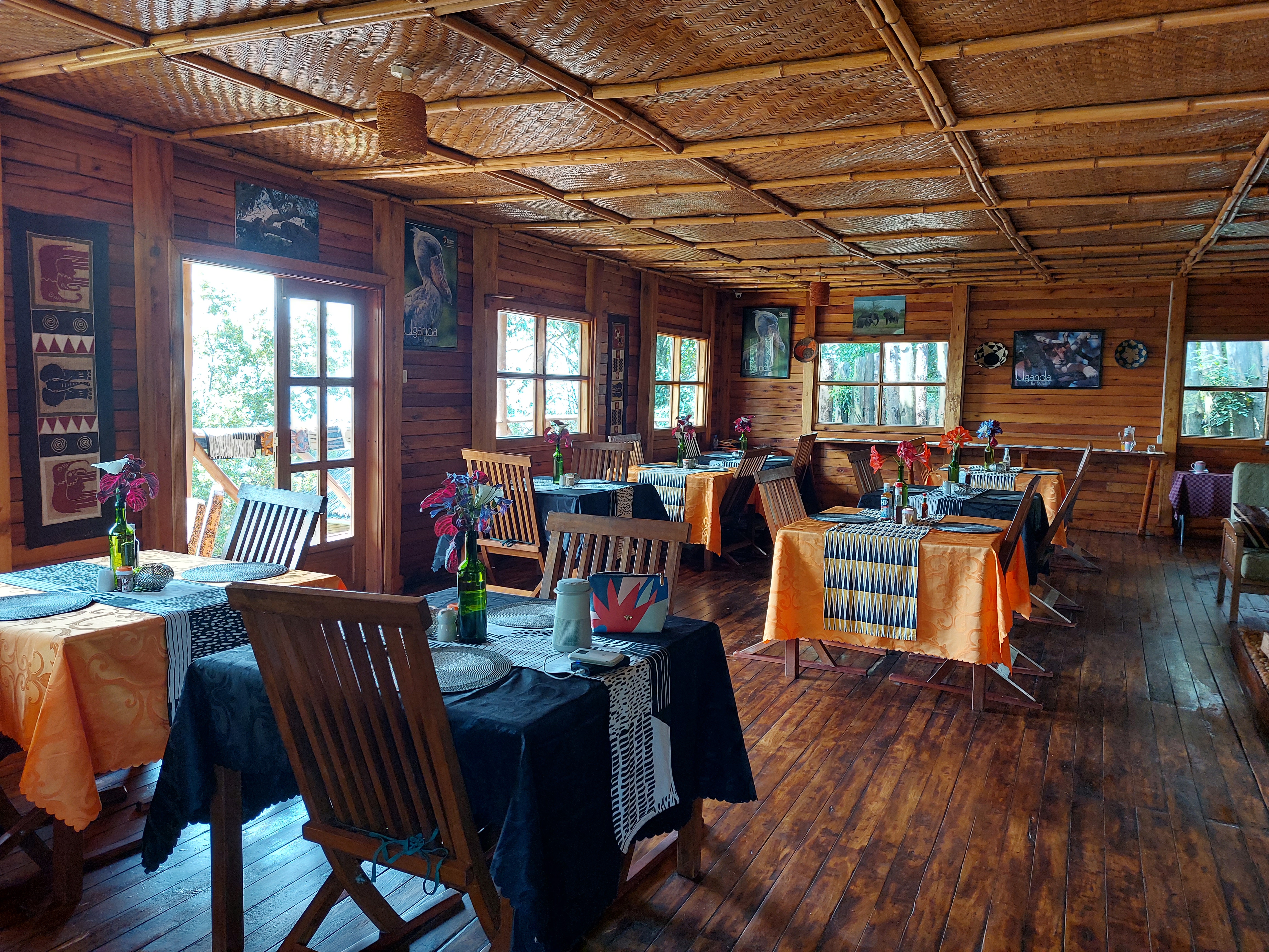 Restaurant at Ruhija Gorilla Lodge
