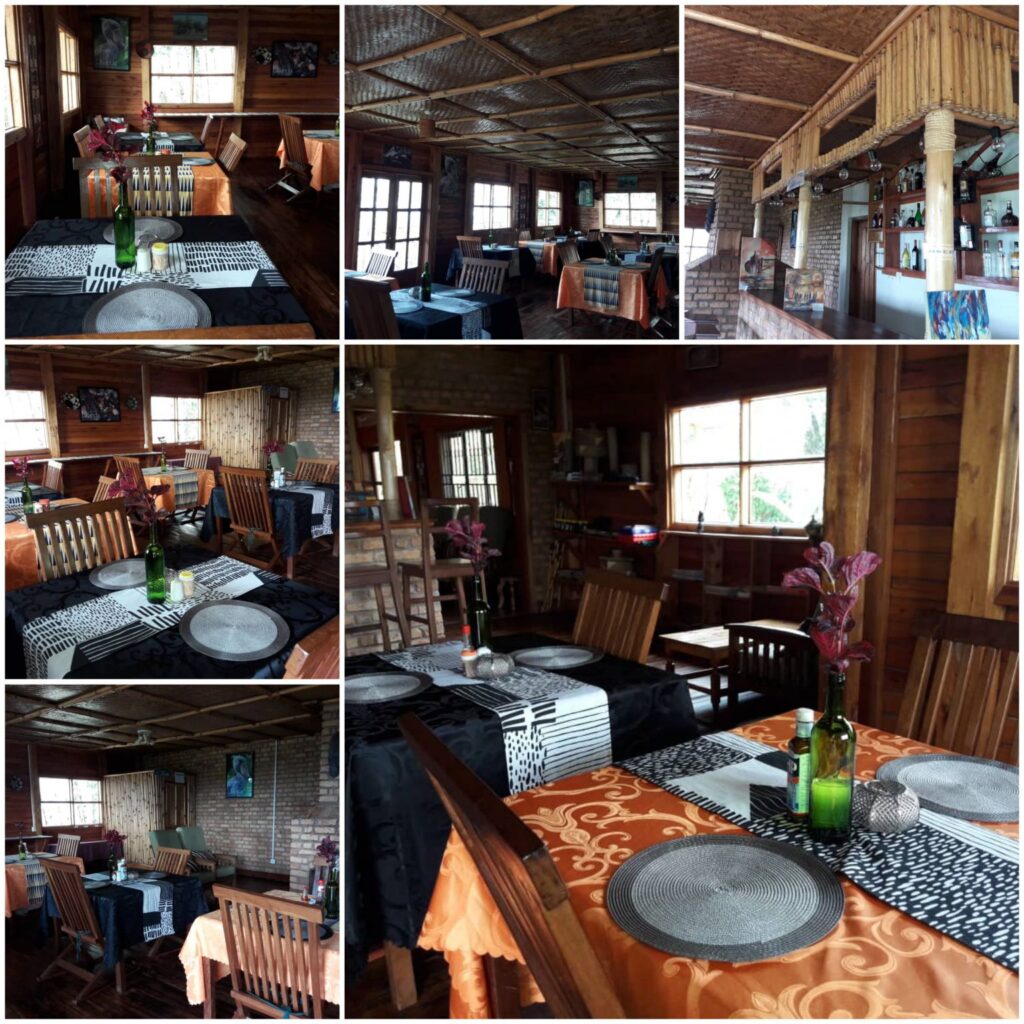 Ruhija Gorilla Lodge bar and dining